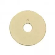 Ethnic pattern medal 20 mm Gold plated 3 microns x1