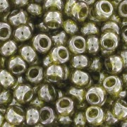 Toho Seed beads 15/0 TO15R457 - Gold Lustered Green Tea x8g|raw }}