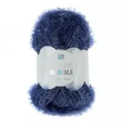 Creative Bubble - Sponge crochet thread tawashi Blue x50g