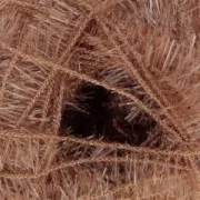 Creative Bubble - Sponge crochet thread tawashi Brown x50g