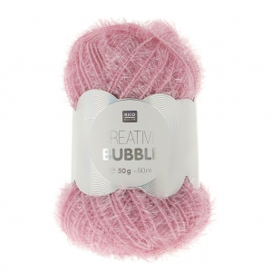 Creative Bubble - Sponge crochet thread tawashi Lilac x50g