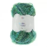 Creative Bubble - Sponge crochet thread tawashi Green Mix x50g