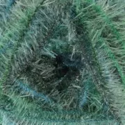 Creative Bubble - Sponge crochet thread tawashi Green Mix x50g