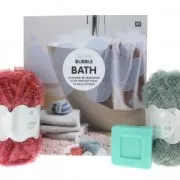 Creative Bubble - Sponge crochet thread tawashi Patina x50g