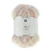 Creative Bubble - Sponge crochet thread tawashi Pastel Mix x50g|raw }}