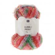 Creative Bubble - Sponge crochet thread tawashi Multicolored x50g|raw }}