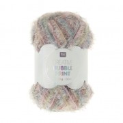 Creative Bubble - Sponge crochet thread tawashi Pink Patina x50g