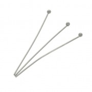 Stainless steel Head pins 35x0.7 mm x10|raw }}