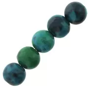 Beads Imitation Chrysocolla  6mm x15