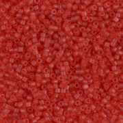 Miyuki Delica 11/0 DB0779 - Dyed Semi-Frosted Transparent Watermelon x8g|raw }}