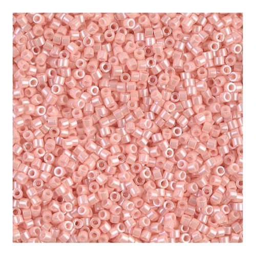 Miyuki Delica 11/0 DB1533-1 - Opaque Light Salmon Ceylon, 8 g