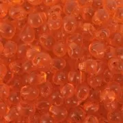 Miyuki Fringe beads 3.4 mm DP138 - Transparent Orange x8g