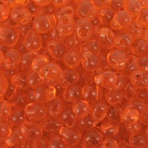 Miyuki Fringe beads 3.4 mm DP138 - Transparent Orange x8g