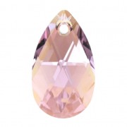 PureCrystal Tear drop 6106 22 mm Light Amethyst Shimmer x1|raw }}