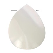 Mother-of-Pearl drop 10x8 mm Natural  x1|raw }}