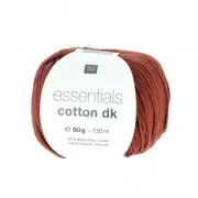 Essentials Cotton Dk Wool Borwn-Red x50g