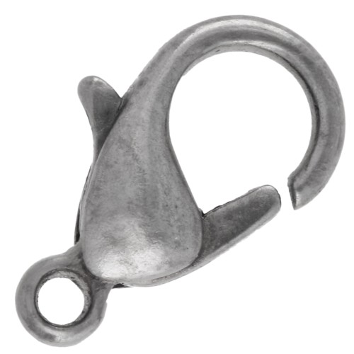 Lobster Clasp 12 mm - Gunmetal x1