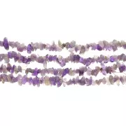 Amethyst 5 - 8 mm Chip beads x78cm