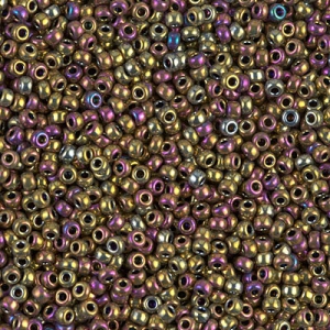 Miyuki Seed beads 15/0 188 - Met Purple Gold Iris x5g