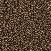 Miyuki Seed beads 15/0 2006 - Mat Metallic Dark Bronze