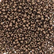 Miyuki 11/0 Seed beads 457 - Dark Bronze Metallic x8g