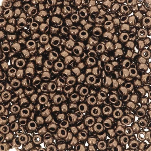 Miyuki 11/0 Seed beads 457 - Dark Bronze Metallic x8g