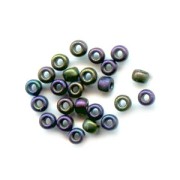 Miyuki Seed beads 11/0 2061 - Metallic Plum Emerald Iris Mat
