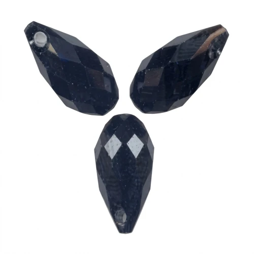 PureCrystal Drop 6010 Jet 13x6.5mm x1