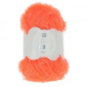 Creative Bubble - Sponge crochet thread tawashi Neon Orange x50g|raw }}