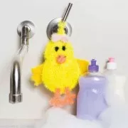 Creative Bubble - Sponge crochet thread tawashi Neon Green x50g