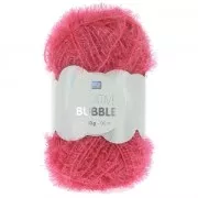 Creative Bubble - Sponge crochet thread tawashi Neon Fuchsia x50g