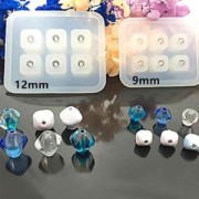 Silicone mold to make diamond resin beads of 12 mm x1|raw }}