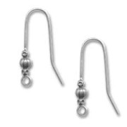 Hippy Earwires Old silver-colored x2|raw }}