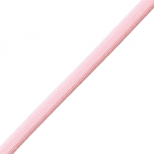 Sheathed elastic cord 3 mm Light Pink x 1 m