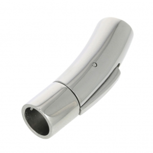 30x8 mm Stainless Steel Magnetic clasp for a 6 mm cord x1