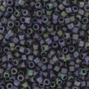 Miyuki Delica 11/0 DB1053 - Matte Metallic Plum Emerald Gold Iris|raw }}