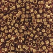 Miyuki Delica 11/0 DB0115 - Dark Topaz Gold Luster|raw }}