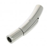 30x5 mm Stainless Steel Magnetic clasp for a 3 mm cord x1