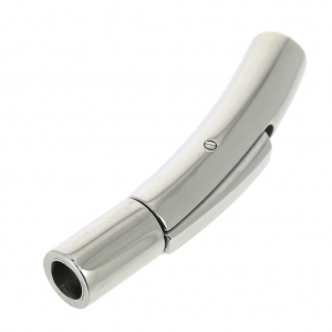 30x5 mm Stainless Steel Magnetic clasp for a 3 mm cord x1