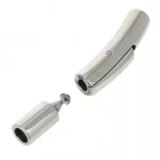 30x5 mm Stainless Steel Magnetic clasp for a 3 mm cord x1