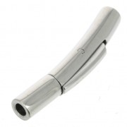 25x4 mm Stainless steel bayonet clasp for a 2 mm cord x1|raw }}