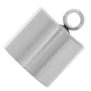 Stainless Steel 303 Cylindrical 10mm cord end caps x4|raw }}