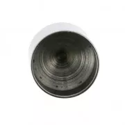 Stainless Steel 303 Cylindrical 10mm cord end caps x4