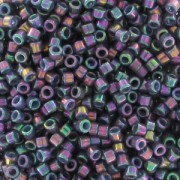 Miyuki Delica 11/0 DB0134 - Opaque Purple Grey Raibow Luster|raw }}
