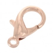 18mm Lobster claw clasp - Rose Gold Tone x1