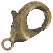 Lobster Clasp 19 mm Bronze x1|raw }}