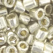 Miyuki Delica 8/0 DBL0035 - Galvanized Silver x8g