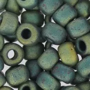 Miyuki Seed beads 6/0 2008 - Metallic Patina Iris Mat