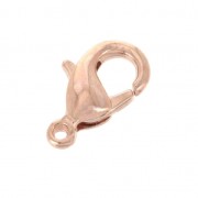 12 mm Lobster Clasp - Rose Gold Tone x5|raw }}