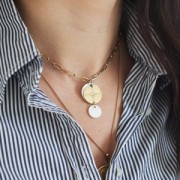 Rectangle mesh chain Gold Plated 3 microns 2.7 mm x 50 cm